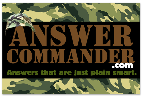 Answers that are just plain smart.  AnswerCommander.Com